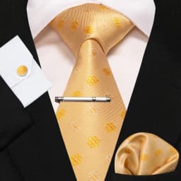 8cm Silk Mens Ties Green Black Ties Plaid Stripe Necktie Pocket Square Cufflinks Tie Clips Set Men's Wedding Business Party Tie