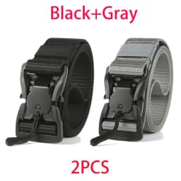 Newest Automatic Magnetic Buckle Tactical Belt Mens Canvas Tactical Workwear Casual Outdoor Military Training Pants Belt For Men