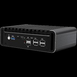 6*LAN 2.5GbE Mini PC 12th Gen Intel N150 6xi226-V Firewall Router DDR5 2*HDMI2.1 TPM2.0 AES-Ni ESXI Computer Window11
