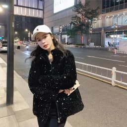 Sequined White Duck Down Short Down Jacket Women Thicken Parkas 2025 New Fashion Down Jacket Women Korean Loose Parka Coat