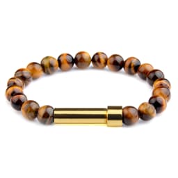 Natural Stone Couples Bracelet Secret Message Tube Notes Can Be Placed Friendship Bracelets For Women Men Charming Jewelry