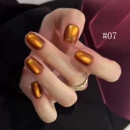 10ML 1-10PCS Winter New Style Hot Selling Black Nails Brown Nails Glass Bead Magnet Cat Eye Nail Polish Nail Set Nail Supplies