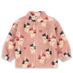 2025 Winter KS Children Cotton Lamb Wool Warm Outerwear Clothes Girls Print Coats Baby Boys Plus Fleece Jackets Kids Clothing