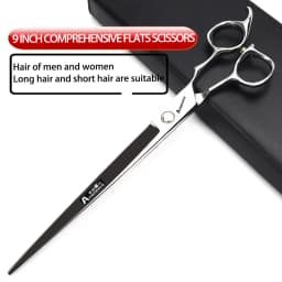 6 Inch Barber Specificlied Shears Professional Hairdressing Scissors Hairdresser Clippers Set Flat Thinning Hair Cutting Tools