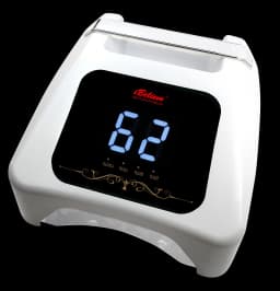 Professional 72W Rechargeable UV LED Nail Lamp with 36pcs LED Bulbs Multi-Timer Cordless Nail Dryer for Salon Manicure