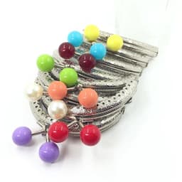 10PCS 8.5CM Small Candy Head Silver Semicircle Metal Coining Pattern Purse Frame Bag Kiss Clasp DIY Bag Sewing Accessories
