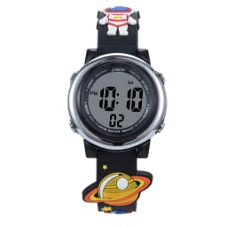 UTHAI C11 Children's Electronic Watch Waterproof Alarm Clock Kids Boy Student Multi-functional Cartoon Sports Astronaut Planet