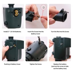 Animal Away Scarecrow Garden Pest Control Jet Spray Repellent Driving Small Animals Repellent Used Outdoor#31011