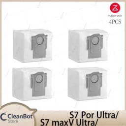 Roborock S7 MaxV Ultra/S7 Pro Ultra Robot Vacuum Cleaner Accessories Main Brush Side Brush HEPA Filter Mop Cloths Spare Parts