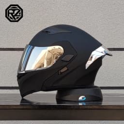 ORZ Motorcycle Helmet High Quality Dual Lens Modular Flipped Helmet Full Face Neutral Motorcycle Travel Helmet Off Road Helmet