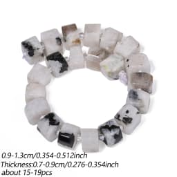 Natural Amethyst Amazonite Lapis Lazuli Beads 9-13mm Irregular Faceted Rondelle Shape Beads for Jewelry Making Accessories