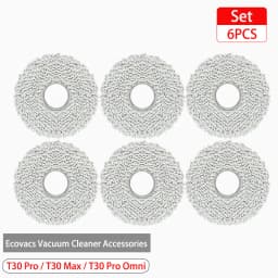 For Ecovacs Debot T30 Pro Omni /T30 Max / YEEDI M12 Pro+ Accessories Main Side Brush Filter Mop Dust Bag Replacement Spare Parts