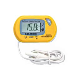 2/4/8Pcs LCD Digital Aquarium Thermometer, Fish Tank Thermometer With Water-Resistant Sensor Probe And Suction Cup For Reptile