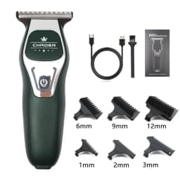 CHAOER A97 Professional Hair Clipper for Men 0 mm Shaved Head Hair Trimmer Machine USB Mini Cordless Hair Cutting Machine