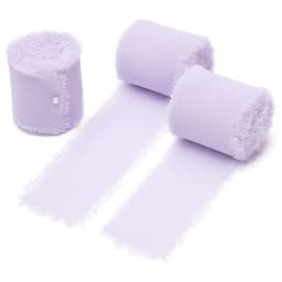 5 Meters Hand Torn Edge Chiffon Ribbon Wedding Hold Flower Tassel Ribbon Bow Decoration Snow Silk Fabric Strip