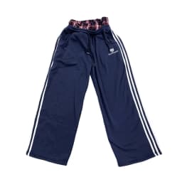 Women's Spring Checkered Double-Waisted Casual Pants Loose Street Fashion Sweatpants with Letter Embroidery