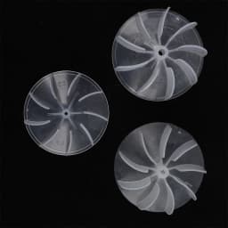 1Pc Small Power Mini Plastic Fan Blade 4/6 Leaves Power Hair Dryer Motor Fan Leaf For Hairdryer Motor Accessories