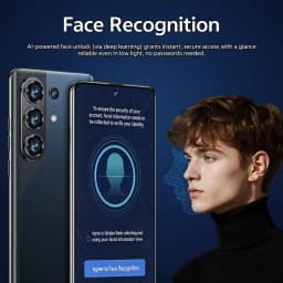 K-Touch Mobile Phones C26 Ultra Android 15 Smartphone 7.3 Inch Cell Phone 8000mAh Face Unlock 5G Dual SIM 16+48MP Camera Global Version Cellphones For Men Women