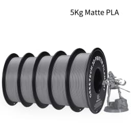 Geeetech 5kg Matte Filament PLA 1.75mm, 3d printer Material polylactic acid, frosted texture, Vacuum packaging