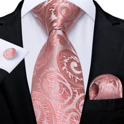 160cm Length Men's Tie Set Handkerchief Cufflinks Wedding Party Accessories Neck Ties Gift for Men Wholesale