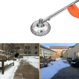 6/8/10 Inc Steel Grasss Trimmer Head Brushcutter Wire Debroussailleuse Weed Brush Blade for Garden Lawnmover Power Tool