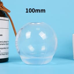 3D Sphere Ball Silicone Mold Round Clear Mould for UV Resin Epoxy Resin Craft Supplies Flowers Preservation for Home Decor