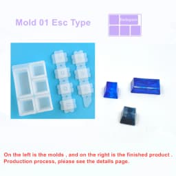 1pcs Manual Mechanical Gaming Keyboard Mold Computer PC Gamer Pet Paw keycaps Silicone Molds Dried Flower Resin Crafts
