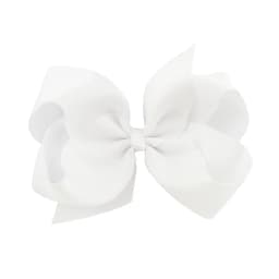 BABY BOWS 1Pcs 6inch Solid Colors Grosgrain Ribbon Hair Clips for Girls Large Hairpins Boutique Barrettes Kids Hair Accessories