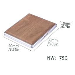 20 pack Leather Cigarette case creative personalized imitation wood grain Coarse tobacco men portable cigarette box accessories