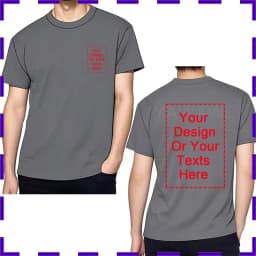 Men Tshirt Your Design Here Cotton Comfortable Unisex Teeshirt Fashion Personalized Summer Top Perfect Gift For Him