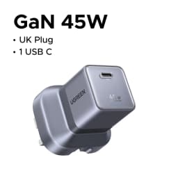 【Ultra Mini】UGREEN Nexode Air 45W GaN Charger USB C Fast Charger PD3.0 PPS For iPhone 18 17 Pro Samsung S26 Tablet Macbook Air