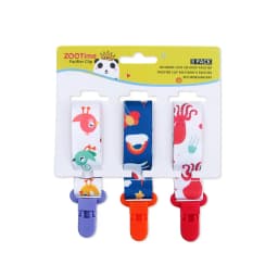 Chain Baby Pacifier Dummy Clip 3 Pcs/Set Personalized Pacifier Clip Nipple Holder for Baby Cartoon Print Child Pacifier Clips