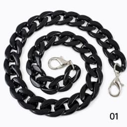 1/2Pcs Deepeel 60cm Acrylic Bag Strap Handbag Resin Chain Detachable Lobster Clasps for Purse Handle DIY Making Accessories