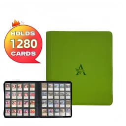 Premium 20 Pocket Card Binder –1280 Collection Binder Folder Card Album Card Holder Fit for TCG & Sports Cards. Collector's Drea
