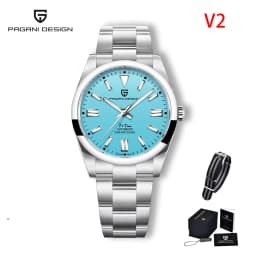 PAGANI DESIGN 2026 New Luxury Automatic Mechanical Men Watch Stainless Steel V2 Sapphire Crystal CS 20Bar Reloj Hombte