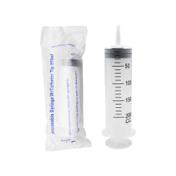 Pet Feeding Large Capacity Syringes 100ML-550ML With 1M Hose Plastic Injector Reusable Pump Nutrient Syringe Measuring Washable