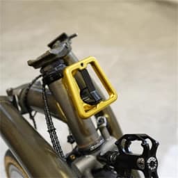 8 colors UNIONJACK carrier block for brompton bag hoder fixed 7075 aluminium alloy