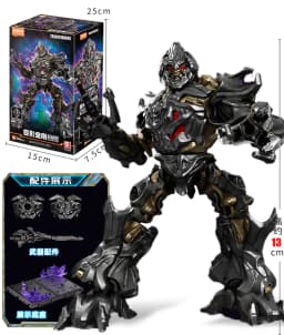 Original Blokees Transformers Optimus Prime The Fallen Shockwave Building Block Sentinel Prime Megatron Scourge Movie Toys Gifts