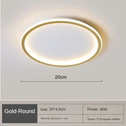 Nordic Minimalist LED Ceiling Light For Bedroom Living Room Aisle Study Room Balcony Circular Remote Control Lighting Chandelier