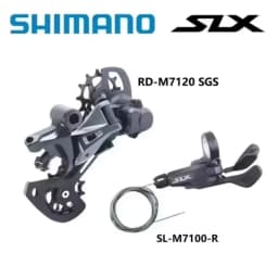 SHIMANO SLX SL-M7100 Right RD-M7100 SGS/RD-M7120 SGS 12 Speed Shifter Rear Derailleur Original For Mountain Bikes Riding Parts