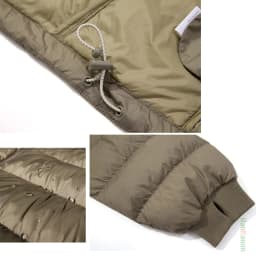 Unisex Camping Hooded 90% White Duck Down Jacket with 3M Fluorine-Free Water-Repellent, Lightweight for Outdoor & Casual Wear