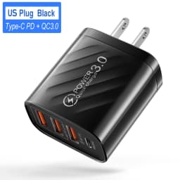 USB C Fast Charger 48W Quick Charge for iPhone 13 Xiaomi 12 Samsung Huawei CellPhone Wall Charger USB C Power Adapter US EU Plug