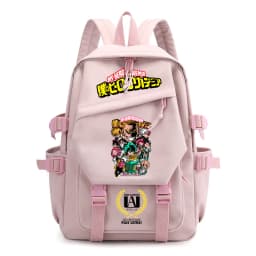 My Hero Academia Anime Print Small Backpack for Girls Lightweight Student Bookbag School Daypack