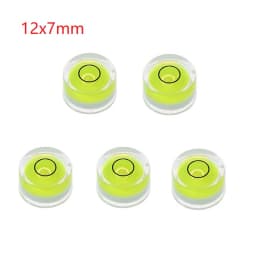5pcs Mini Round Accuracy Bubble Level Bullseye Instrument Horizontal Precision Bubble Level Measuring Tool
