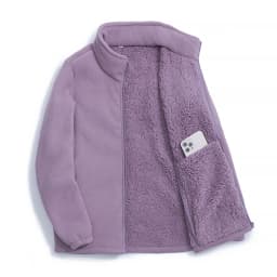 Double-Sided Fleece Lined Casual Fashionable Stand Collar Couple Jacket 2025 New Style Thickened Long Sleeve Zipper Closure