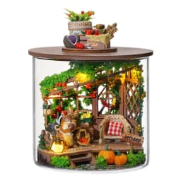 Wooden Mini DIY Doll House Kit For Making And Assembling Room Models Toys Home And Bedroom Decorations With Furniture Dollhouse