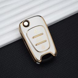 For KIA RIO Soul Optima Ceed K2 K3 K5 Pride For Hyundai Elantra Accent i20 i30 ix35 Car Flip Key Case Cover Shell Fob Keychain