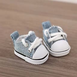 Cute Min Shoes for 17cm Labubu Doll Multi Color Mini Sneakers Loafers Dress Shoes Cute Replacement Footwear Accessories for Doll