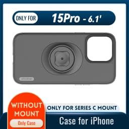 Waist Belt Clip Bicycle Phone Holder with Quick Mount Case for iPhone 17 16 15 14 13 12 11 Pro Max Mini for sincetop Series C