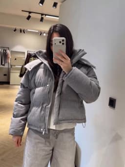Hooded Stand Collar Fitted Puffer Coat Zip‑Up Oversized 2026 Winter Women Warm Padded Jacket Glam Causal Lady Cotton‑Padded Coat